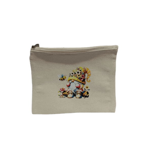 Bolsa com Abelhas e Fecho Éclair – Nécessaire em Tecido