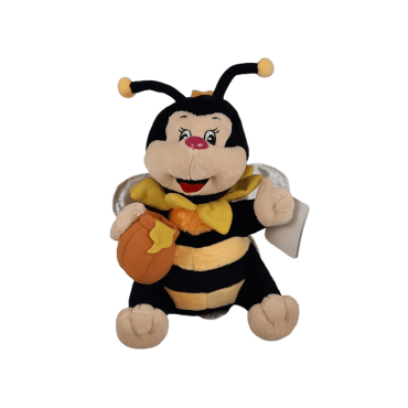 Peluche abelha pequeno com pote mel Peluche abelha pequeno com pote mel