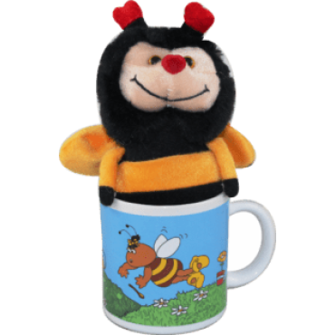 Caneca com peluche Caneca com peluche