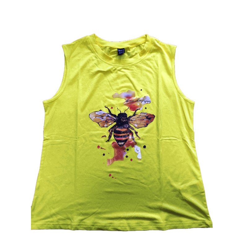 Blusa Abelha Amarela Bee Happy Blusa Abelha Amarela Bee Happy